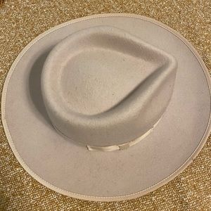 Beige Gigi Pip Fedora